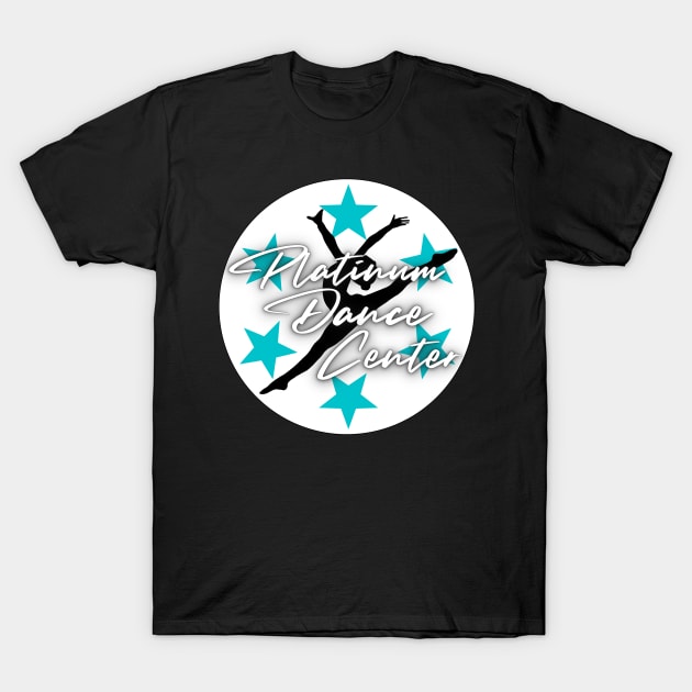 Platinum Dance Center 2022 New Logo T-Shirt by platinumdancecenter